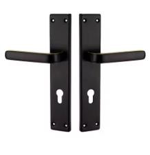 What is the difference between single-opening and double-opening handle locks?